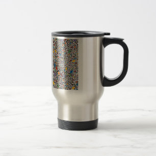 Psychedelic Cheetah Travel Mug