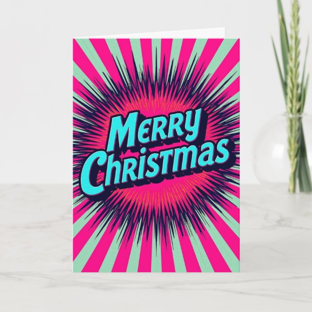 Psychedelic christmas card (Front)