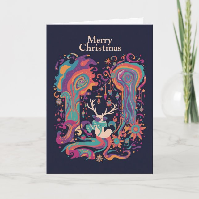 Psychedelic christmas card (Front)