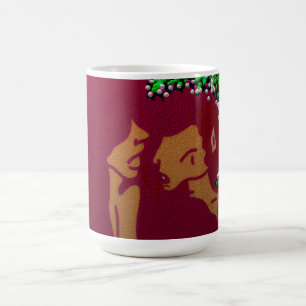 Psychedelic Christmas Love Coffee Mug