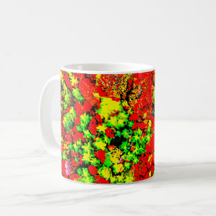 psychedelic coffee mug