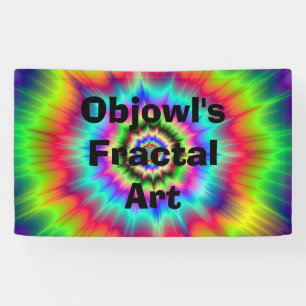 Psychedelic Colour Explosion Banner
