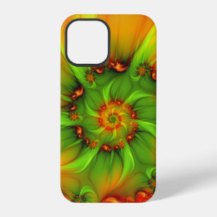 Psychedelic Colourful Modern Abstract Fractal Art iPhone 12 Pro Case