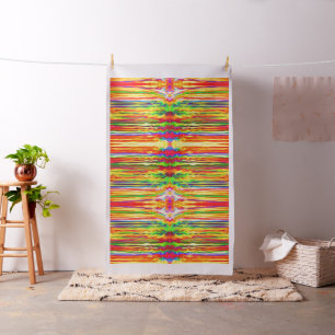 Psychedelic Colourful Tie Dye Fabric
