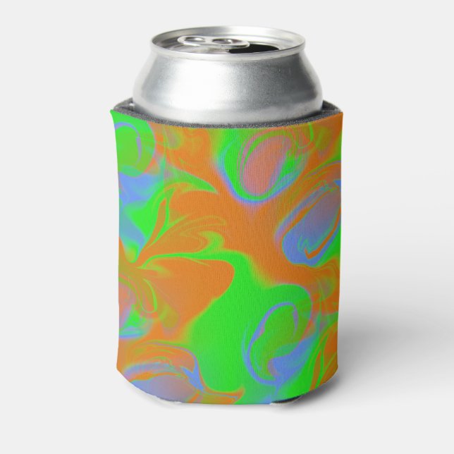 Psychedelic Colours 2 Can Cooler (Can Back)
