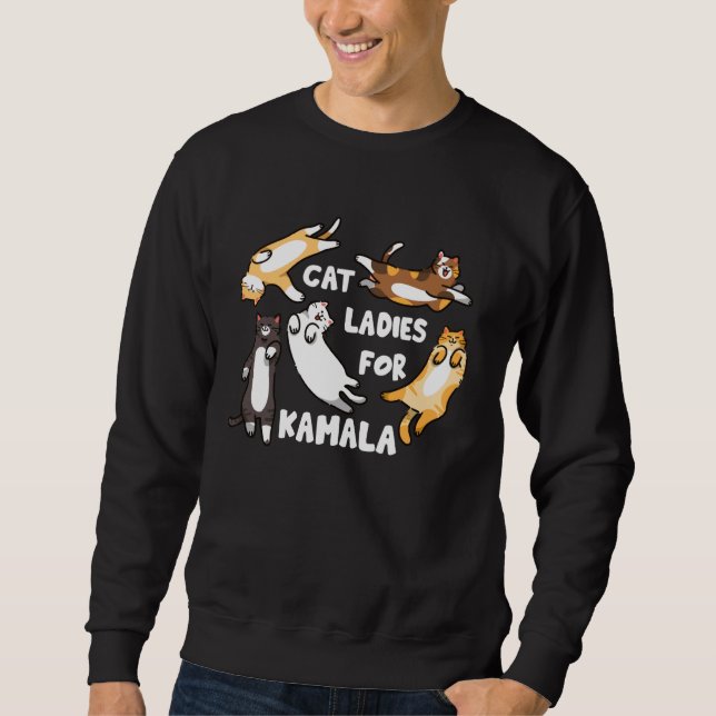 Psychedelic Cool Rainbow Drip Mushroom Skull Sweatshirt (Front)