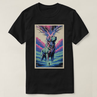 Psychedelic Cosmic Spiritual Dog Shirt