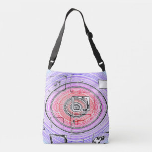 Psychedelic Crossbody Bag