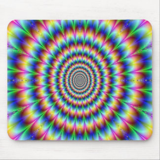 Psychedelic Design Mouse Mat