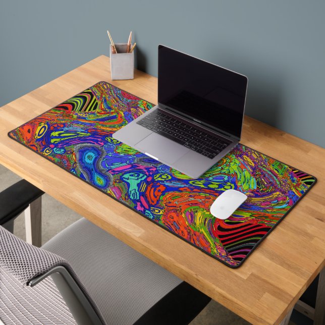 Psychedelic Desk Mat (Office 2)