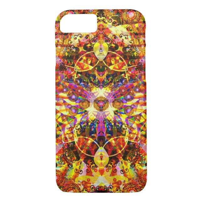 Psychedelic DMT Cool Cat Case-Mate iPhone Case (Back)