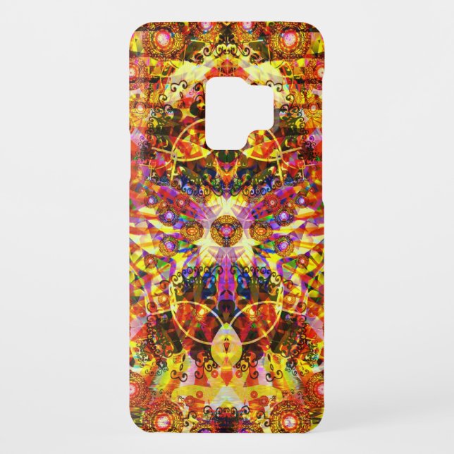 Psychedelic DMT Cool Cat Galaxy S3 Case (Back)
