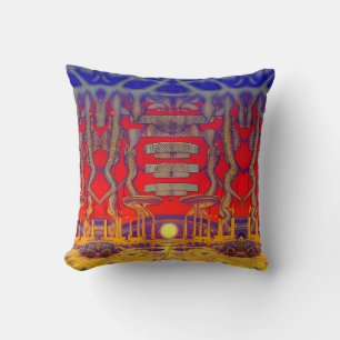 Psychedelic Dreamland Cushion