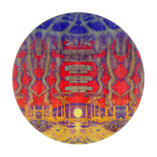 Psychedelic Dreamland Cutting Board