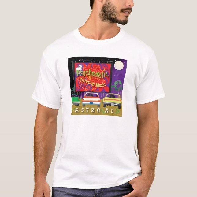 Psychedelic Drive In Music T-Shirt (Front)
