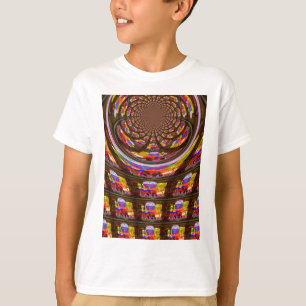 Psychedelic Easter Kaleidoscope Art Print T-Shirt
