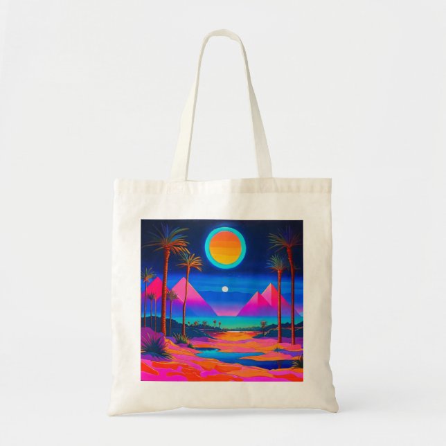 Psychedelic Egypt  Tote Bag (Front)