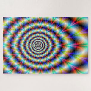 Psychedelic Eye Jigsaw Puzzle