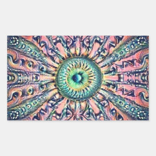 Psychedelic Eye Sticker