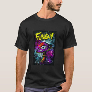 Psychedelic Eyeball Mushroom Fungi Pun Trippy Nove T-Shirt