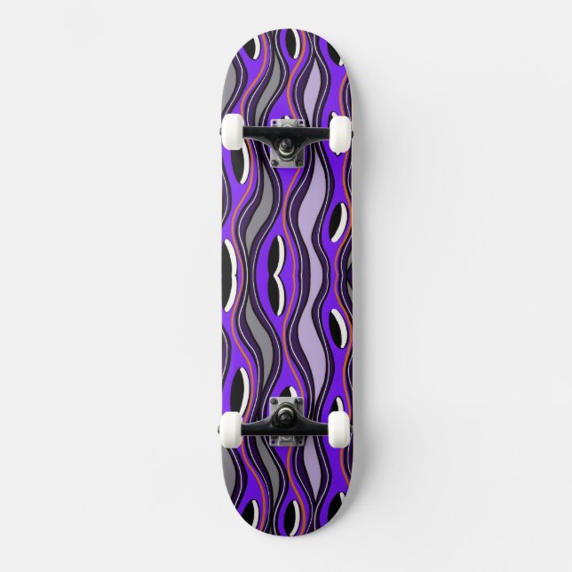 Psychedelic Eyes Skateboard Deck (Front)