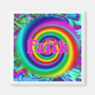 Psychedelic Faith Magnet