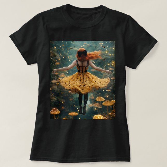Psychedelic Fantasy Magic Art T-Shirt (Design Front)