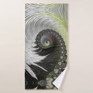 Psychedelic Fantasy Spiral Bath Towel Set