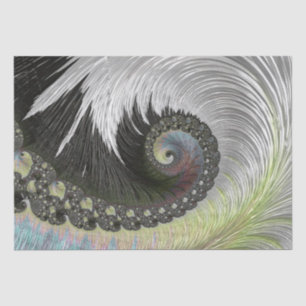 Psychedelic Fantasy Spiral  Tissue Paper