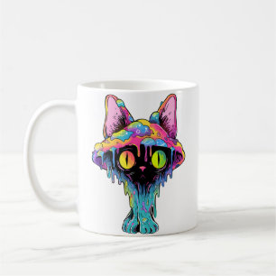 Psychedelic Festival Dj Edm Party Trippy Coffee Mug