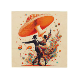 PSYCHEDELIC Flamenco Fusion A DANCE FOR PALESTINE Wood Wall Art
