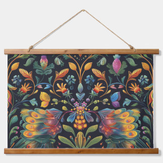 Psychedelic Flight Tapestry Botanical