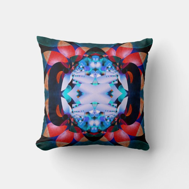 Psychedelic Flower Inner Light Cushion (Front)