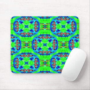 Psychedelic flowers..... mouse mat