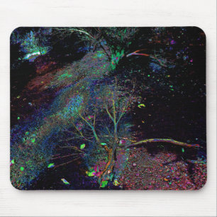 Psychedelic Forest.... Mouse Mat