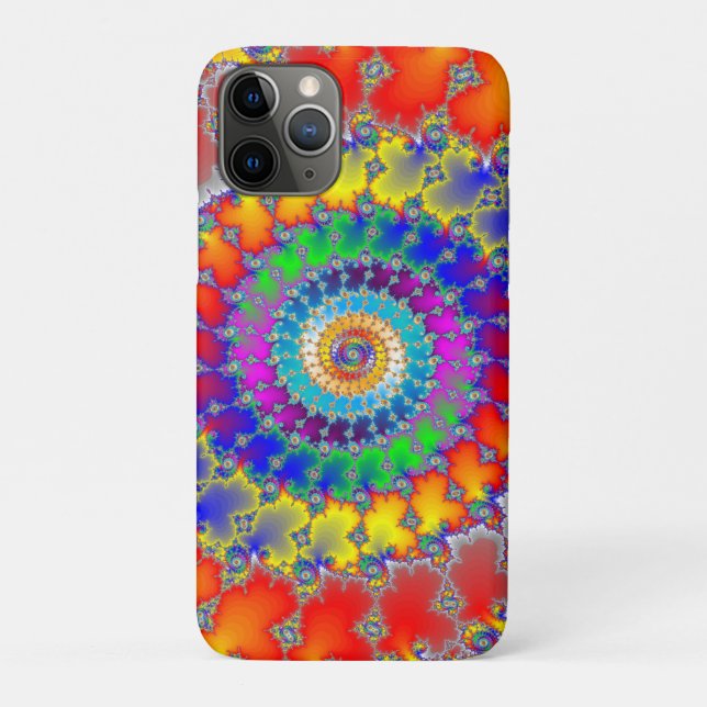 Psychedelic Fractal Case-Mate iPhone Case (Back)