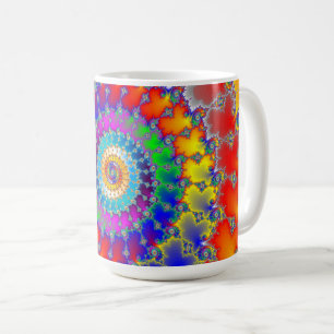 Psychedelic Fractal Coffee Mug