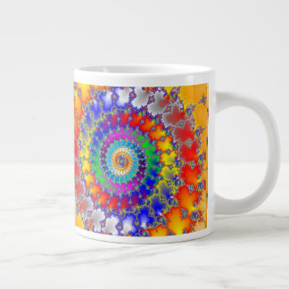 Psychedelic Fractal Large Coffee Mug