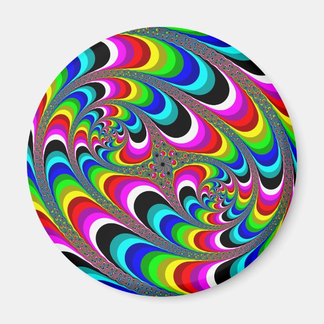 Psychedelic - Fractal Magnet (Front)