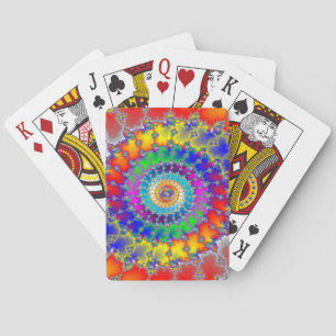 Psychedelic Fractal Playing Cards
