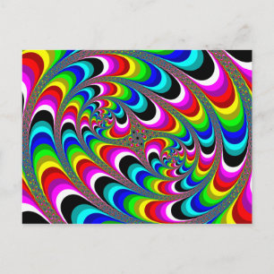 Psychedelic - Fractal Postcard