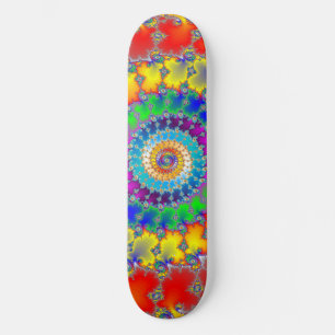 Psychedelic Fractal Skateboard