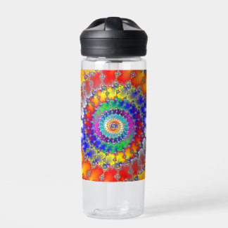 Psychedelic Fractal Water Bottle