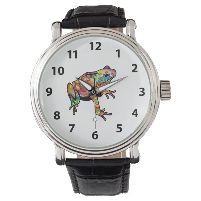 Psychedelic Frog Watch (Front)