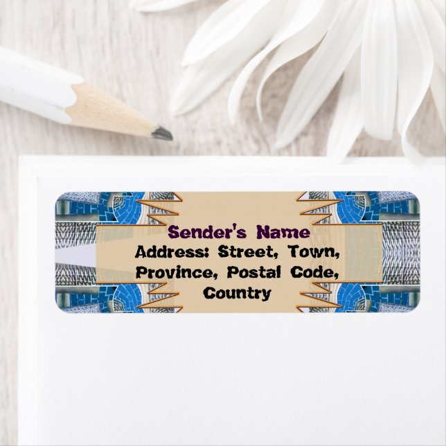 Psychedelic Fun Fractal Pattern & Text (Insitu)