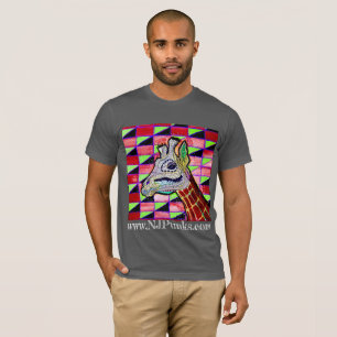 Psychedelic Giraffe T-Shirt By NJPunks