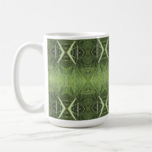 Psychedelic Grass Green Mug