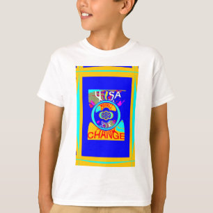 Psychedelic Groove: Pop Art Abstract Energy T-Shirt