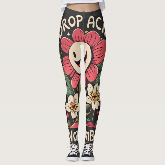 Psychedelic Harmony: Love Beyond Borders Leggings (Front)