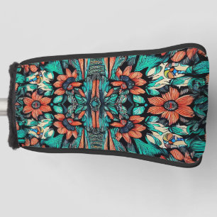 Psychedelic Hawaiian Golf Head Cover